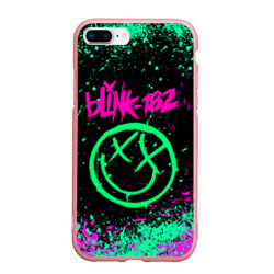 Чехол для iPhone 7Plus/8 Plus матовый Blink-182