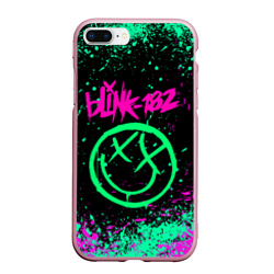 Чехол для iPhone 7Plus/8 Plus матовый Blink-182