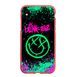 Чехол для iPhone XS Max матовый Blink-182
