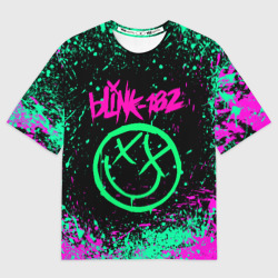 Мужская футболка oversize 3D Blink-182