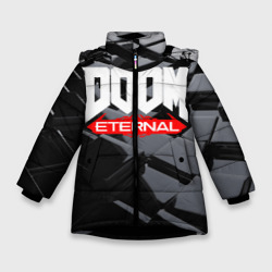 Зимняя куртка для девочек 3D Doom Blocks