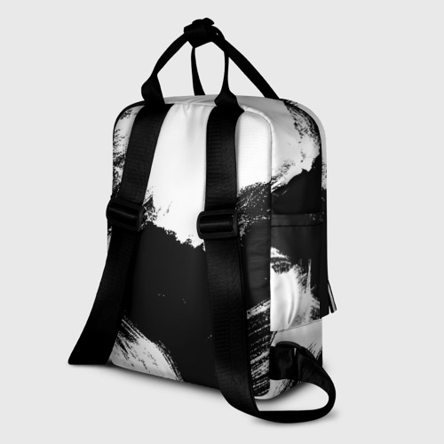 Женский рюкзак 3D с принтом Cyberpunk 2077, вид сзади #1