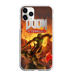 Чехол для iPhone 11 Pro Max матовый Doom
