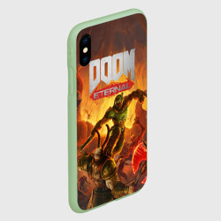 Чехол для iPhone XS Max матовый Doom - фото 2