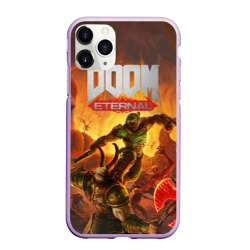 Чехол для iPhone 11 Pro Max матовый Doom