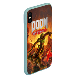 Чехол для iPhone XS Max матовый Doom - фото 2