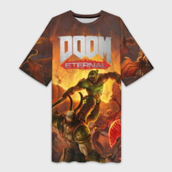 Платье-футболка 3D Doom