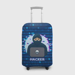 Чехол для чемодана 3D Хакер иллюстрация