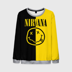 Мужской свитшот 3D Nirvana