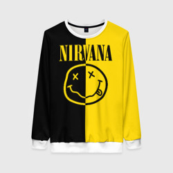 Женский свитшот 3D Nirvana