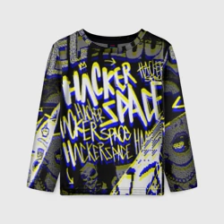 Детский лонгслив 3D Ded secwatch dogs