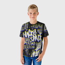 Детская футболка 3D Ded secwatch dogs - фото 2