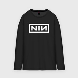 Женский лонгслив oversize хлопок NIN