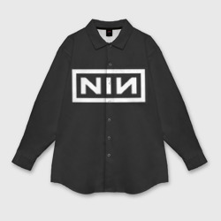 Женская рубашка oversize 3D NIN