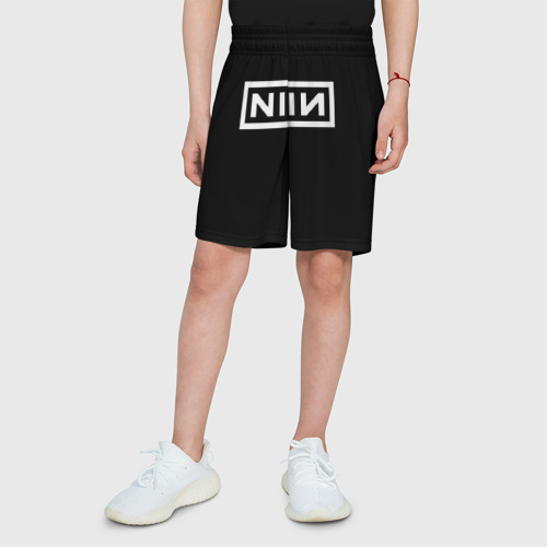 Детские спортивные шорты 3D NIN, цвет 3D печать - фото 4