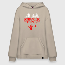 Худи SuperOversize хлопок Stranger things Очень странные дела