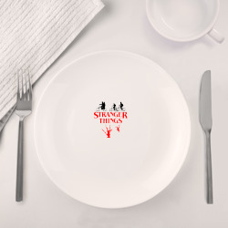 Набор: тарелка + кружка Stranger things Очень странные дела - фото 2