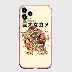 Чехол для iPhone 11 Pro Max матовый Bowserzilla - Super Mario Bros
