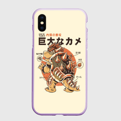 Чехол для iPhone XS Max матовый Bowserzilla - Super Mario Bros
