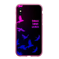 Чехол для iPhone XS Max матовый Three Days Grace 1