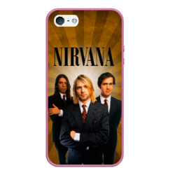 Чехол для iPhone 5/5S матовый Nirvana