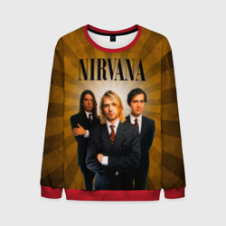 Мужской свитшот 3D Nirvana