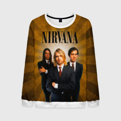 Мужской свитшот 3D Nirvana