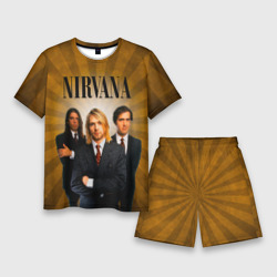 Мужской костюм с шортами 3D Nirvana