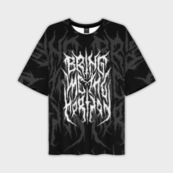 Мужская футболка oversize 3D Bring me the horizon