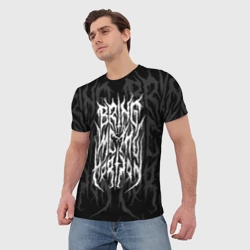 Мужская футболка 3D Bring me the horizon - фото 2