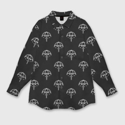 Мужская рубашка oversize 3D Bring me the horizon