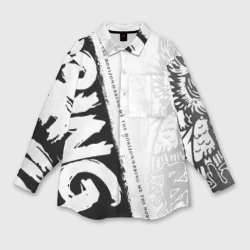 Мужская рубашка oversize 3D Bring Me the Horizon