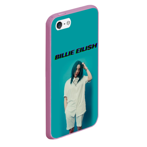 Чехол для iPhone 5/5S матовый Billie Eilish - фото 3