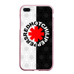 Чехол для iPhone 7Plus/8 Plus матовый Red Hot chili peppers