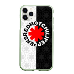 Чехол для iPhone 11 Pro матовый Red Hot chili peppers