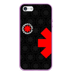 Чехол для iPhone 5/5S матовый Red Hot chili peppers