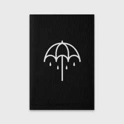 Обложка для паспорта матовая кожа Bring me the horizon