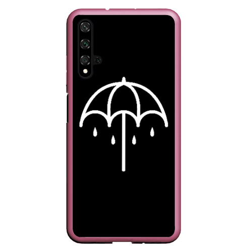 Чехол для Honor 20 Bring me the horizon, цвет малиновый