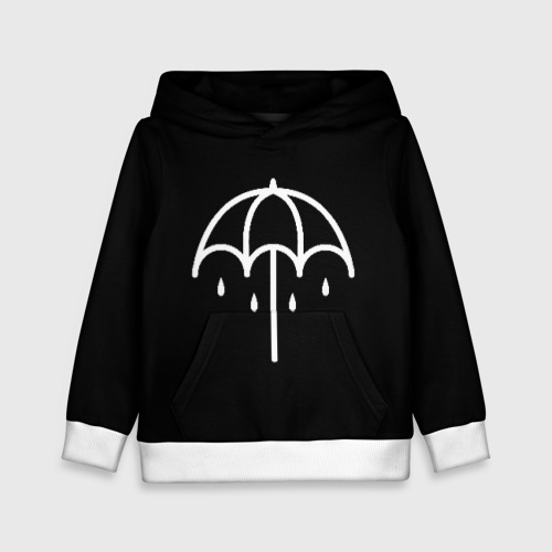 Детская толстовка 3D Bring me the horizon, цвет белый