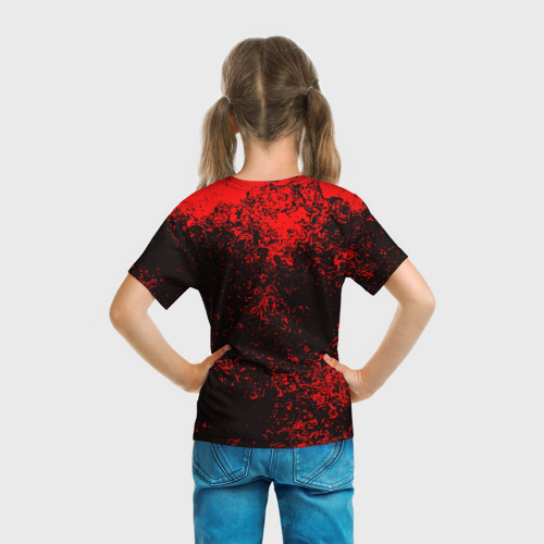 Детская футболка 3D Red Hot chili peppers RHCP, цвет 3D печать - фото 6