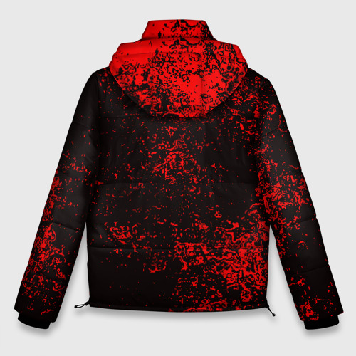 Мужская зимняя куртка 3D Red Hot chili peppers RHCP, цвет черный - фото 2