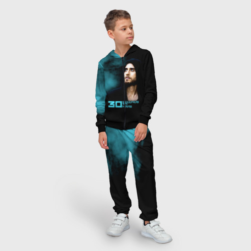 Детский костюм 3D 30 Seconds to Mars, цвет черный - фото 3