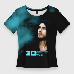 Женская футболка 3D Slim 30 Seconds to Mars