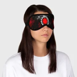 Маска для сна 3D Red Hot chili peppers - фото 2