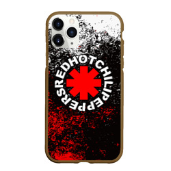 Чехол для iPhone 11 Pro матовый Red Hot chili peppers