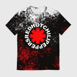 Мужская футболка 3D Red Hot chili peppers