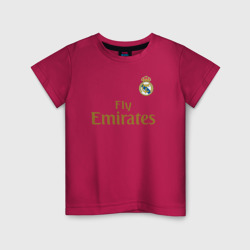 Детская футболка хлопок Азар Форма Реал Мадрид 19-20