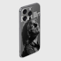 Чехол для iPhone 15 Pro Max силиконовый с защитой камеры Король и Шут - фото 2