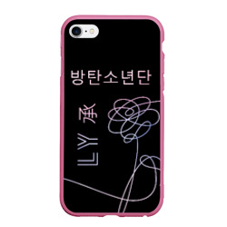 Чехол для iPhone 6/6S матовый BTS Love Yourself
