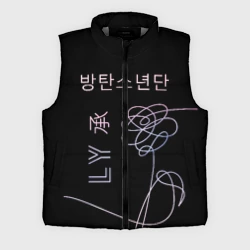 Мужской жилет утепленный 3D BTS Love Yourself